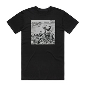 Government Issue Legless Bull Ep Album Cover T-Shirt Black