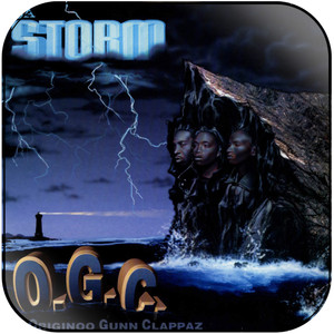 OGC Da Storm Album Cover Sticker