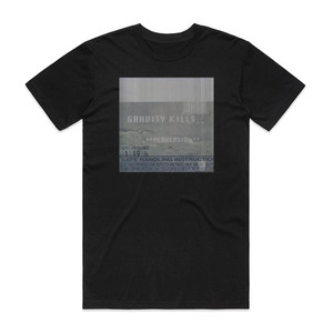 Gravity Kills Perversion Album Cover T-Shirt Black Gravity Kills Perversion Album Cover T-Shirt Black