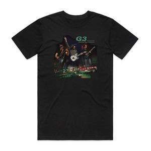 G3 G3 Live In Tokyo Album Cover T-Shirt Black G3 G3 Live In Tokyo Album Cover T-Shirt Black