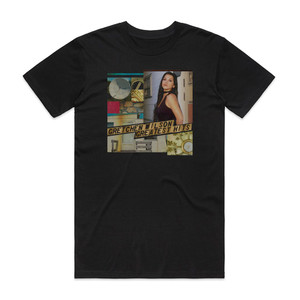 Gretchen Wilson Greatest Hits Album Cover T-Shirt Black Gretchen Wilson Greatest Hits Album Cover T-Shirt Black