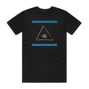 Gilberto Gil Raa Humana Album Cover T-Shirt Black Gilberto Gil Raa Humana Album Cover T-Shirt Black