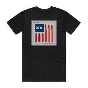 grandson Thoughts Prayers Album Cover T-Shirt Black grandson Thoughts Prayers Album Cover T-Shirt Black