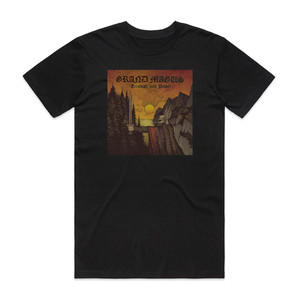 Grand Magus Triumph And Power Album Cover T-Shirt Black