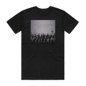 Girls Generation Mrtaxi Run Devil Run Album Cover T-Shirt Black Girls Generation Mrtaxi Run Devil Run Album Cover T-Shirt Black