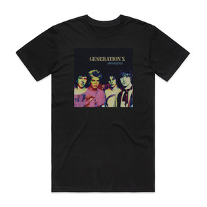 Generation X Anthology Album Cover T-Shirt Black