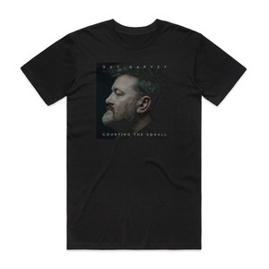 Guy Garvey Courting The Squall Album Cover T-Shirt Black Guy Garvey Courting The Squall Album Cover T-Shirt Black