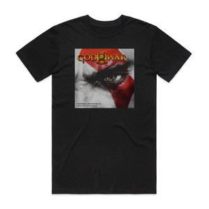 Gerard K Marino God Of War Iii Album Cover T-Shirt Black