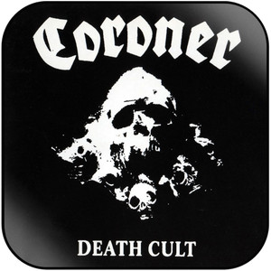 Coroner Death Cult Album Cover Sticker Album Cover Sticker Coroner Death Cult Album Cover Sticker Album Cover Sticker