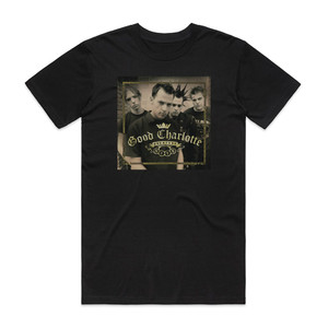 Good Charlotte Greatest Hits Album Cover T-Shirt Black Good Charlotte Greatest Hits Album Cover T-Shirt Black