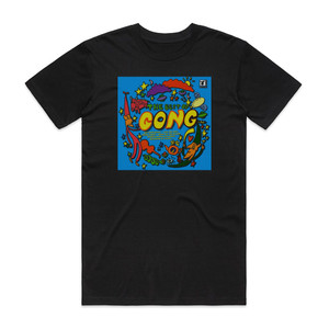 Gong Best Of Album Cover T-Shirt Black Gong Best Of Album Cover T-Shirt Black