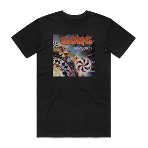 Gong Gazeuse Album Cover T-Shirt Black Gong Gazeuse Album Cover T-Shirt Black
