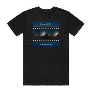 Gandalf Frame By Frame Album Cover T-Shirt Black