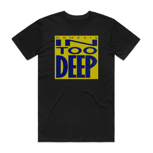 Genesis In Too Deep Album Cover T-Shirt Black