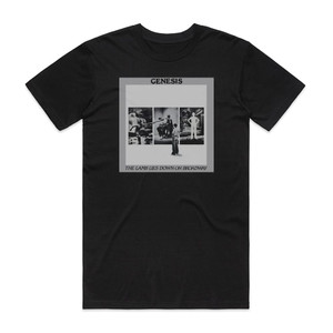 Genesis The Lamb Lies Down On Broadway 4 Album Cover T-Shirt Black Genesis The Lamb Lies Down On Broadway 4 Album Cover T-Shirt Black