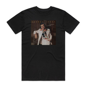George Jones I Am What I Am Album Cover T-Shirt Black George Jones I Am What I Am Album Cover T-Shirt Black