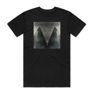 Gang of Four What Happens Next Album Cover T-Shirt Black Gang of Four What Happens Next Album Cover T-Shirt Black