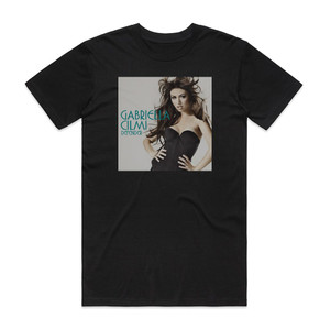 Gabriella Cilmi Defender Album Cover T-Shirt Black Gabriella Cilmi Defender Album Cover T-Shirt Black