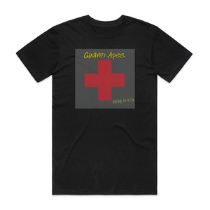 Guano Apes Living In A Lie Album Cover T-Shirt Black Guano Apes Living In A Lie Album Cover T-Shirt Black