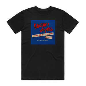 Guano Apes Lords Of The Boards 3 Album Cover T-Shirt Black Guano Apes Lords Of The Boards 3 Album Cover T-Shirt Black