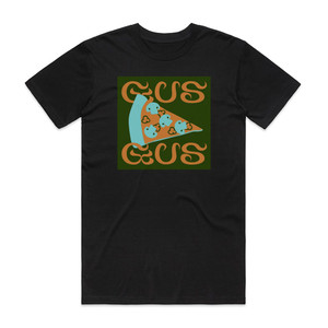 GusGus Simple Tuesday Radio Edit Album Cover T-Shirt Black GusGus Simple Tuesday Radio Edit Album Cover T-Shirt Black