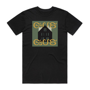 GusGus Love Is Alone Album Cover T-Shirt Black GusGus Love Is Alone Album Cover T-Shirt Black