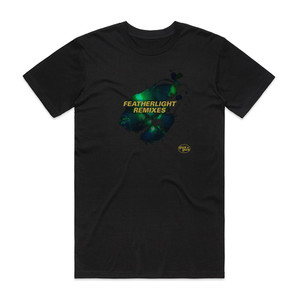 GusGus Featherlight Remixes Album Cover T-Shirt Black