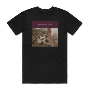 Gene Clark Gene Clark Sings For You Album Cover T-Shirt Black Gene Clark Gene Clark Sings For You Album Cover T-Shirt Black