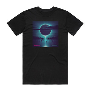 GUNSHIP Dark All Day Album Cover T-Shirt Black GUNSHIP Dark All Day Album Cover T-Shirt Black