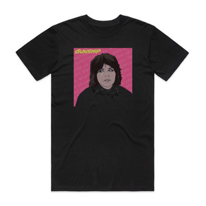 GUNSHIP When You Grow Up Your Heart Dies Album Cover T-Shirt Black GUNSHIP When You Grow Up Your Heart Dies Album Cover T-Shirt Black