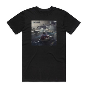 GUNSHIP The Drone Racing League Album Cover T-Shirt Black GUNSHIP The Drone Racing League Album Cover T-Shirt Black