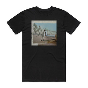 Gerard Manset Un Oiseau Sest Pos Album Cover T-Shirt Black Gerard Manset Un Oiseau Sest Pos Album Cover T-Shirt Black