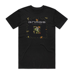 Gnags Skitsernes Drm Album Cover T-Shirt Black