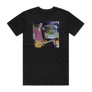 Gusttavo Lima Gusttavo Lima E Voc Album Cover T-Shirt Black Gusttavo Lima Gusttavo Lima E Voc Album Cover T-Shirt Black