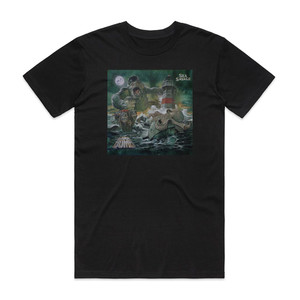 Gama Bomb Sea Savage Album Cover T-Shirt Black Gama Bomb Sea Savage Album Cover T-Shirt Black