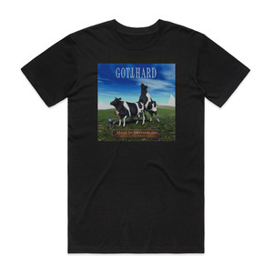 Gotthard Made In Switzerland Album Cover T-Shirt Black