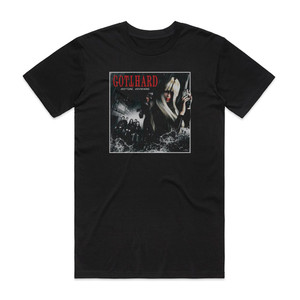 Gotthard Anytime Anywhere Album Cover T-Shirt Black Gotthard Anytime Anywhere Album Cover T-Shirt Black