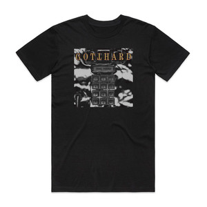 Gotthard Dial Hard Album Cover T-Shirt Black Gotthard Dial Hard Album Cover T-Shirt Black