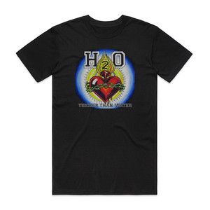 H2O Thicker Than Water Album Cover T-Shirt Black H2O Thicker Than Water Album Cover T-Shirt Black