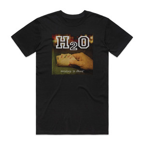 H2O Nothing To Prove Album Cover T-Shirt Black H2O Nothing To Prove Album Cover T-Shirt Black