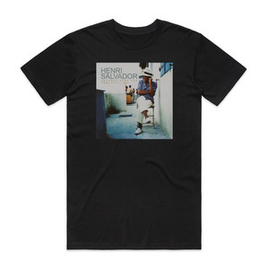 Henri Salvador Chambre Avec Vue Album Cover T-Shirt Black Henri Salvador Chambre Avec Vue Album Cover T-Shirt Black