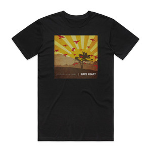 Have Heart The Things We Carry Album Cover T-Shirt Black Have Heart The Things We Carry Album Cover T-Shirt Black