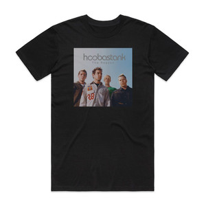 Hoobastank The Reason Album Cover T-Shirt Black Hoobastank The Reason Album Cover T-Shirt Black