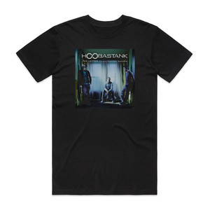 Hoobastank The Letter Feat Vanessa Amorosi Album Cover T-Shirt Black