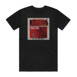 Henry Jackman Trial By Fire Album Cover T-Shirt Black Henry Jackman Trial By Fire Album Cover T-Shirt Black