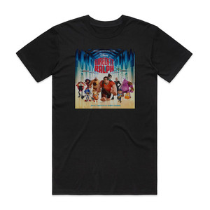 Henry Jackman Wreck It Ralph Album Cover T-Shirt Black Henry Jackman Wreck It Ralph Album Cover T-Shirt Black