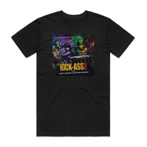 Henry Jackman Kick Ass 2 1 Album Cover T-Shirt Black Henry Jackman Kick Ass 2 1 Album Cover T-Shirt Black