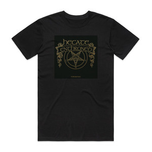 Hecate Enthroned Miasma Album Cover T-Shirt Black Hecate Enthroned Miasma Album Cover T-Shirt Black