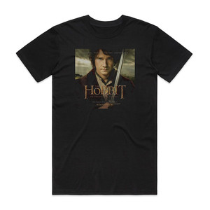 Howard Shore The Hobbit An Unexpected Journey 2 Album Cover T-Shirt Black