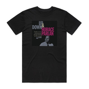 Horace Parlan Up Down Album Cover T-Shirt Black Horace Parlan Up Down Album Cover T-Shirt Black
